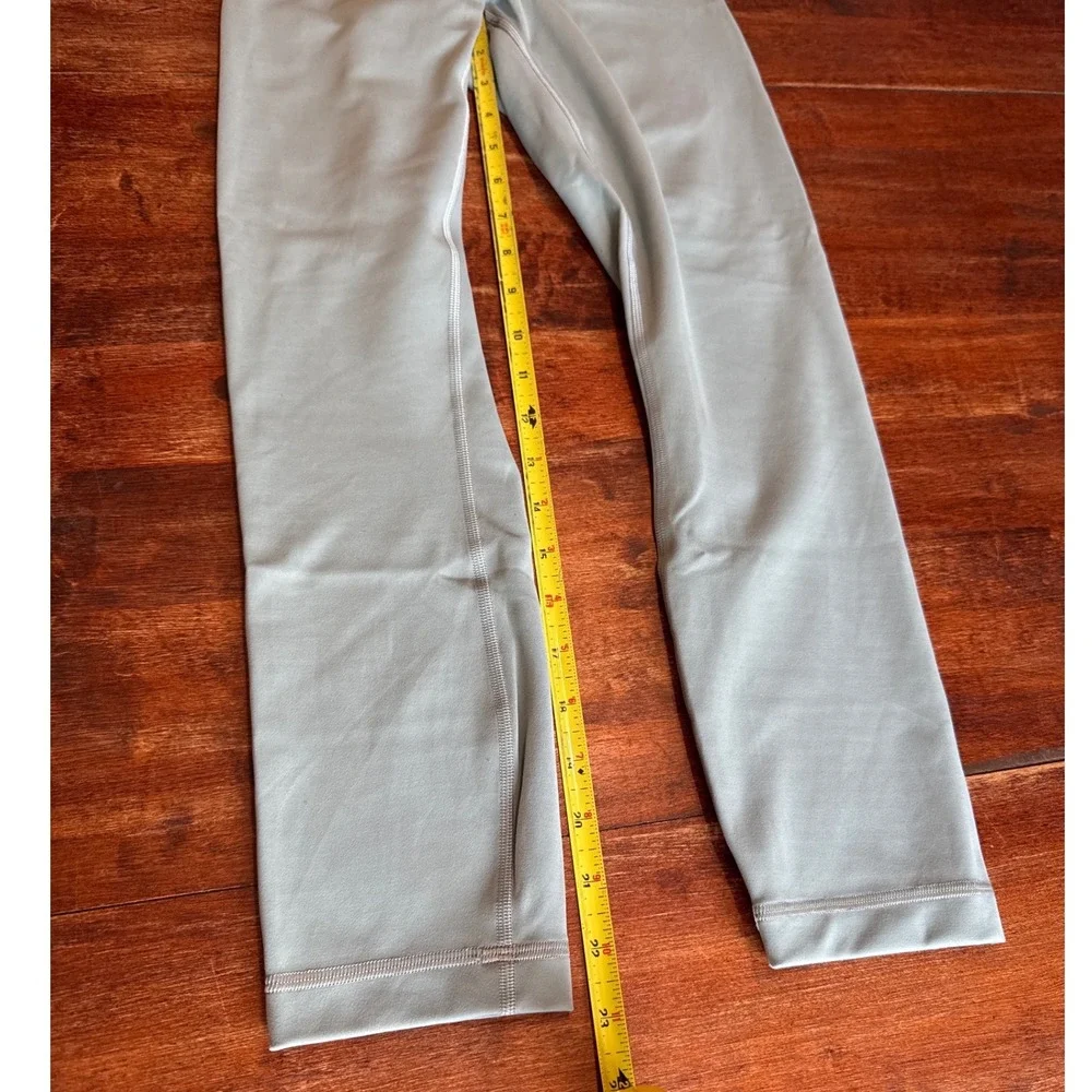 Lululemon Align High-Rise Crossover V-Waist Crop Leggings Sage Women 23in Size 2